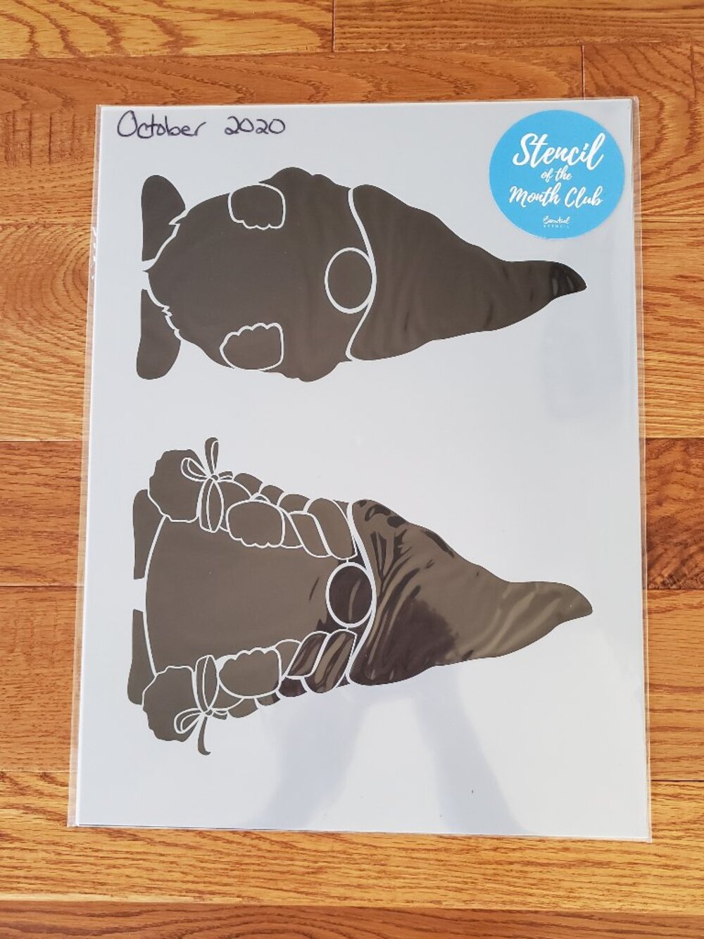 October 2020 Stencil of the Month Stencil Set w/ Add-On | Gnome | BRAND NEW
